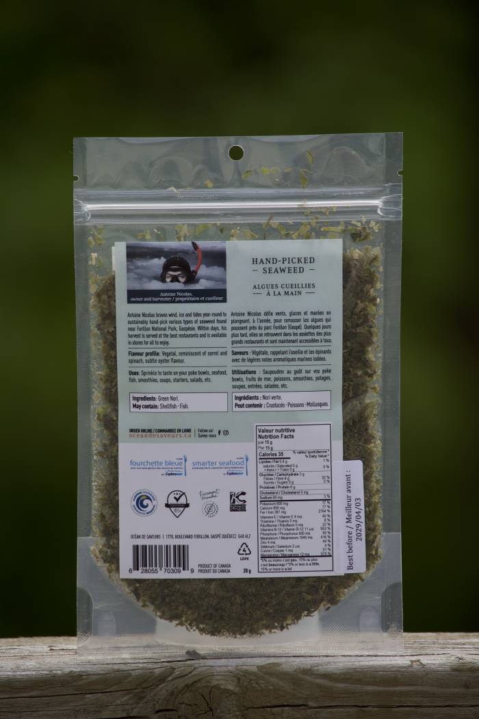 Spiruline marine (aonori) en flocons – Image 2