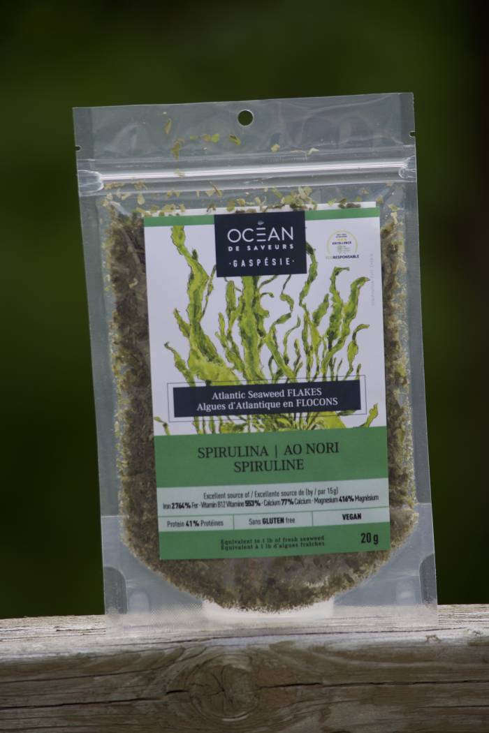 Spiruline marine (aonori) en flocons
