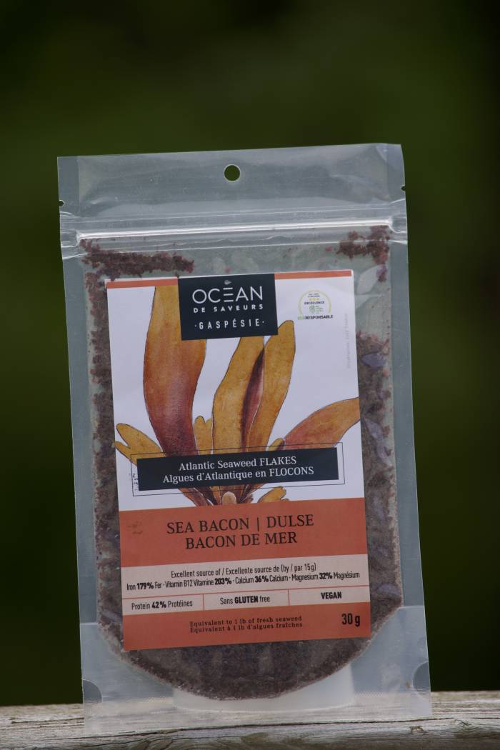 Bacon de mer (Dulse) en flocons